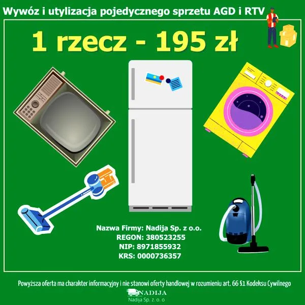 Darmowe pozbycie elektroodpadów