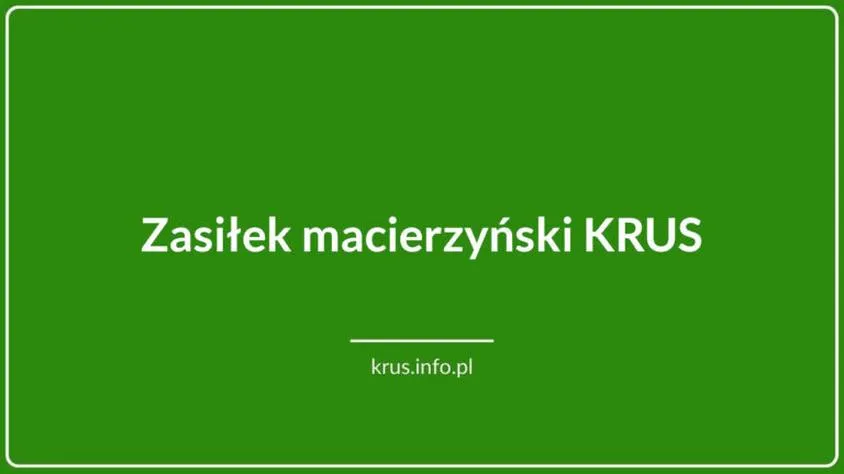 Dokumenty do KRUS