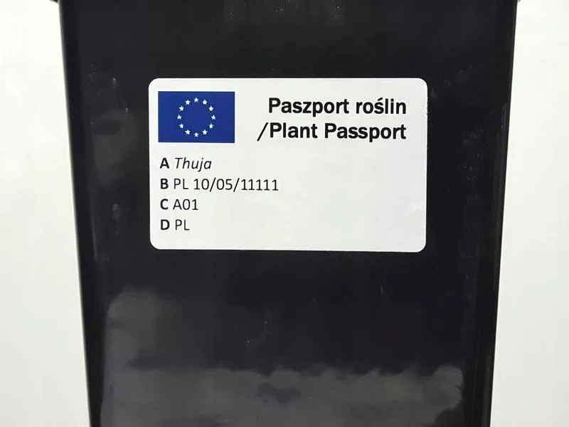 Formularze paszportów roślin