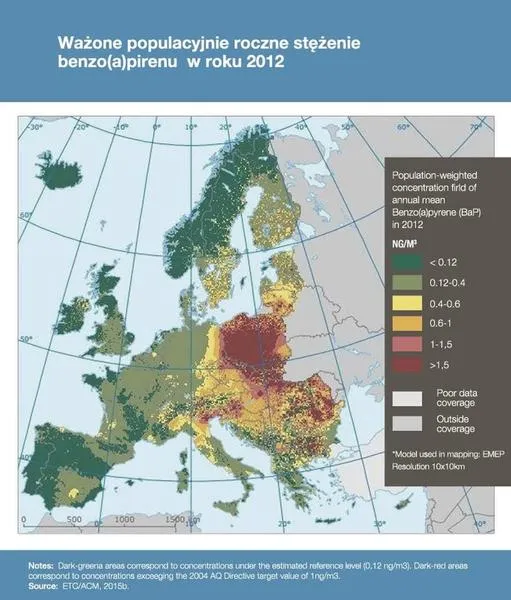 Jakość powietrza w Polsce