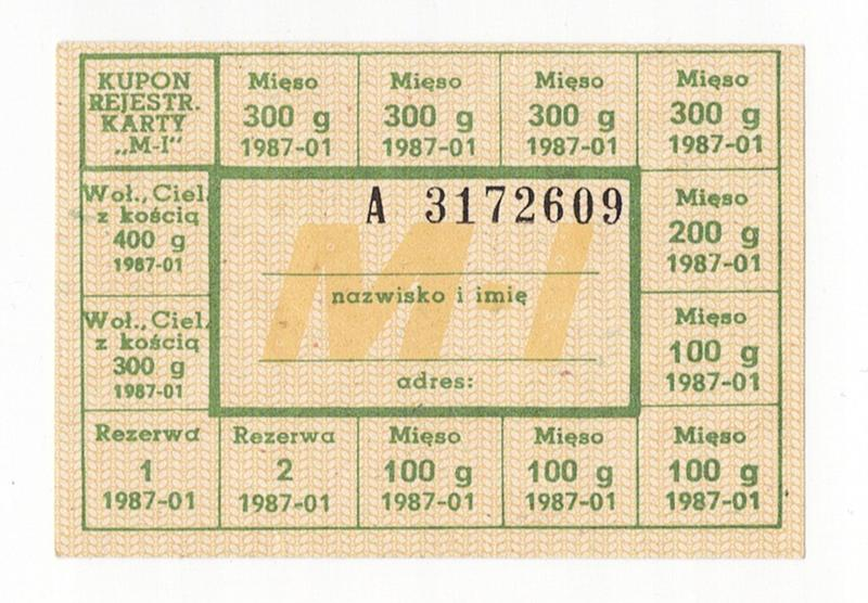 Kartki na żywność w PRL
