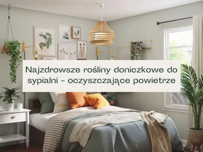 Rośliny w sypialni